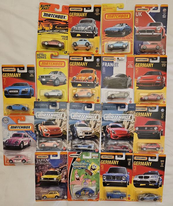 Matchbox vários modelos
