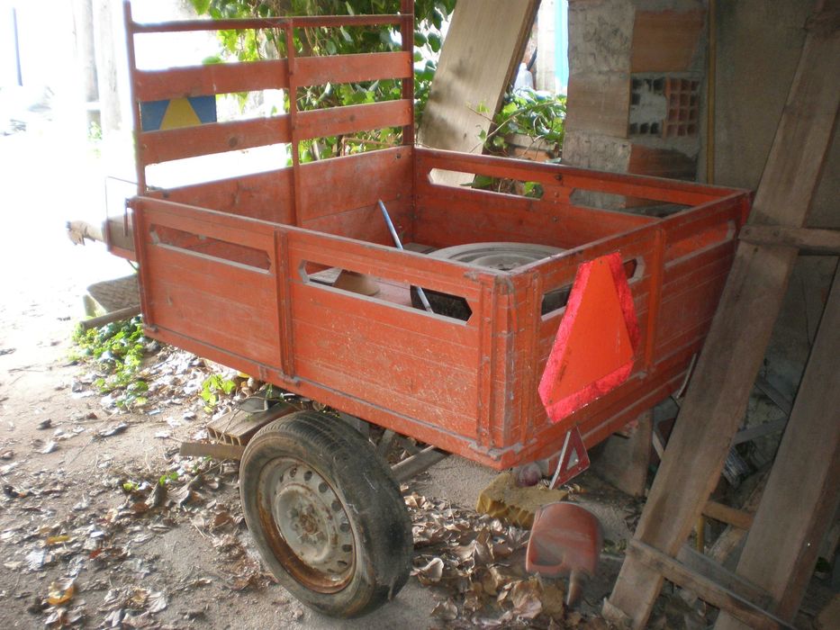 Atrelado para motocultivador