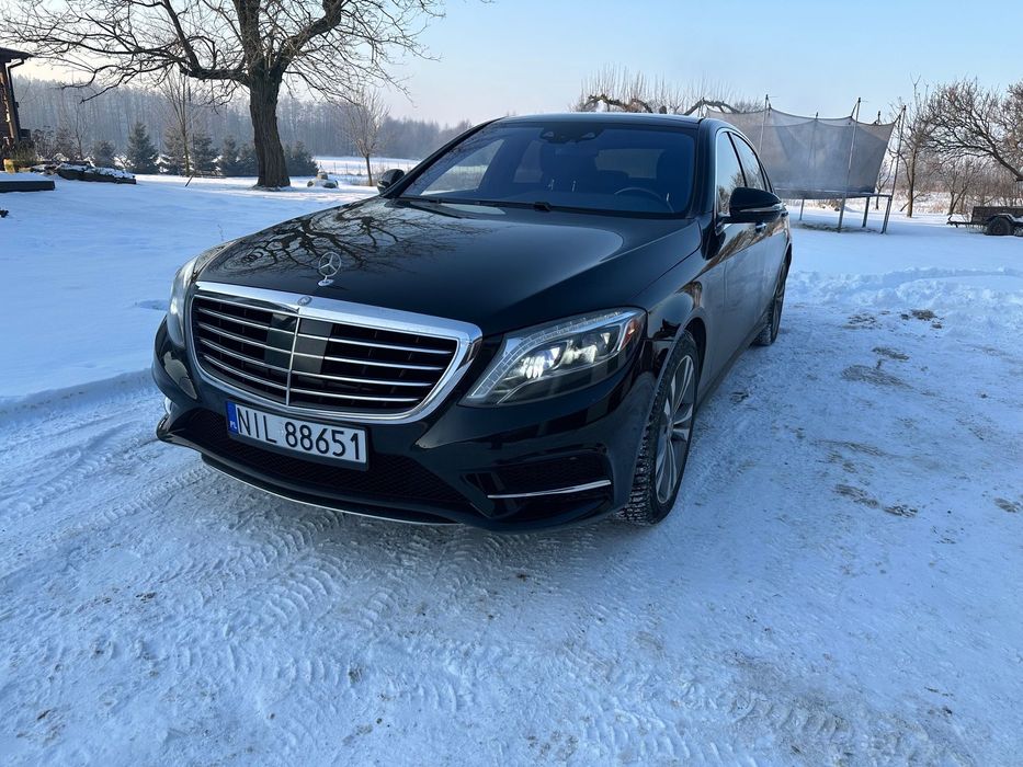 Mercedes-Benz Klasa S MB S W222 4 matic 4x4 long V8 4,7 litra benzyna