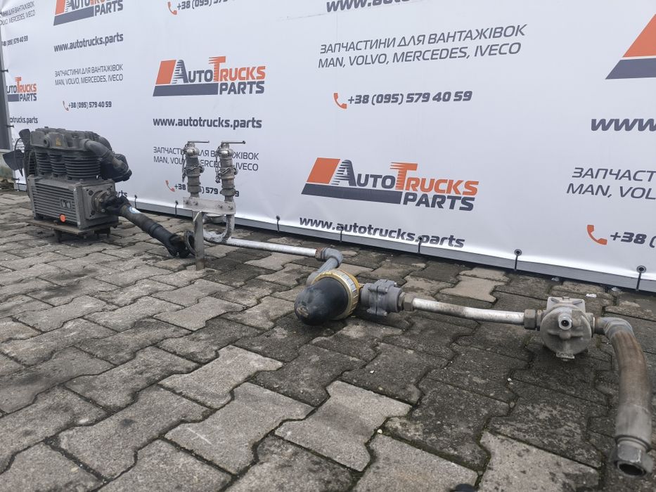 Компресор Kurt Brätsch  цементовоз для сипучих матеріалів запчастини