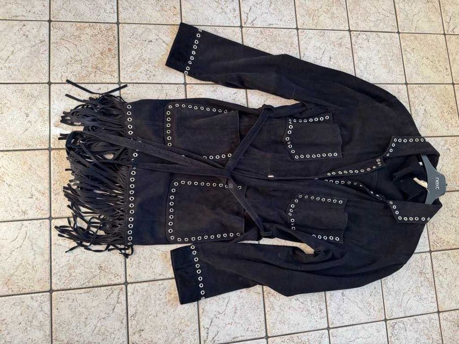 Płaszcz skórzany 100%  SACRED HAWAK