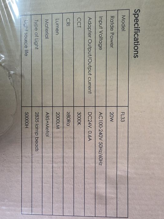 TECKIN FL33 Lampa podłogowa LED 20W ściemniacz dotykowy