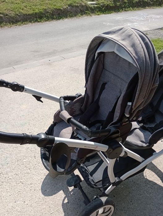 Wózek bliźniaczy podwójny