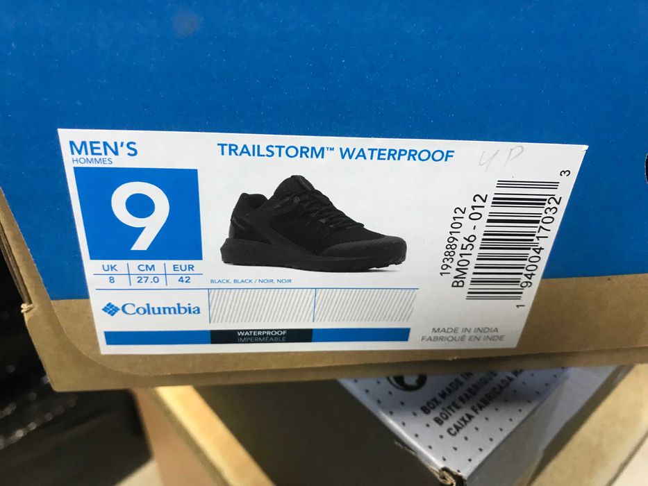 Кроссовки Columbia Trailstorm Waterproof (BM0156-012) оригинал