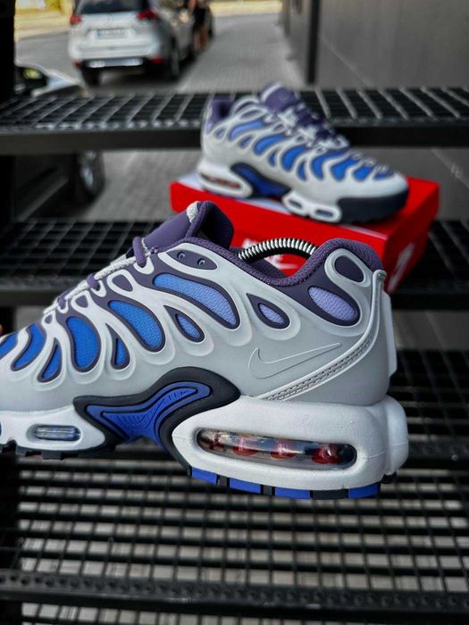 АКЦІЯ! Кросівки Nike Air TN Plus Drift (сірі & фіолет)  41 - 46