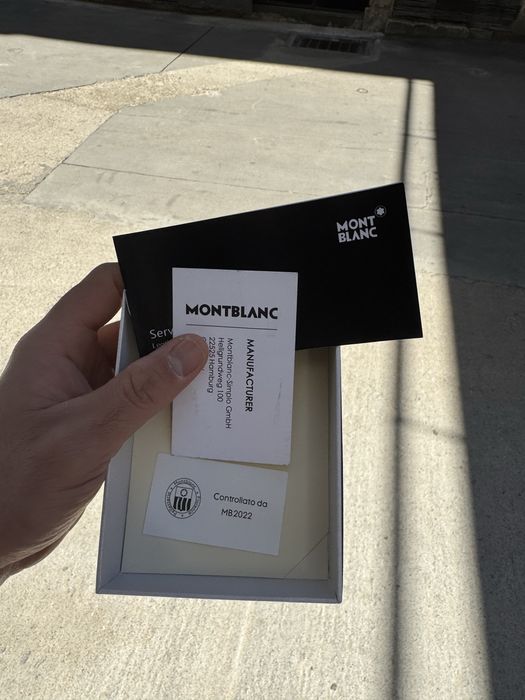 Porta cartoes Montblanc