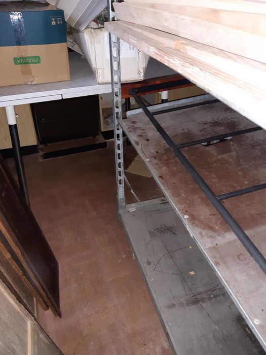 Estante em metal resistente com rodas * estante de padeiro
