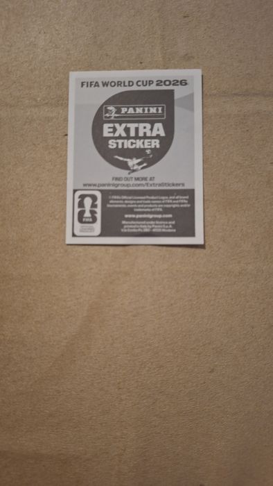 Cromo extra sticker