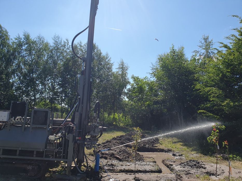 wiercenie studni studnie głębinowe studnia serwis minikoparka