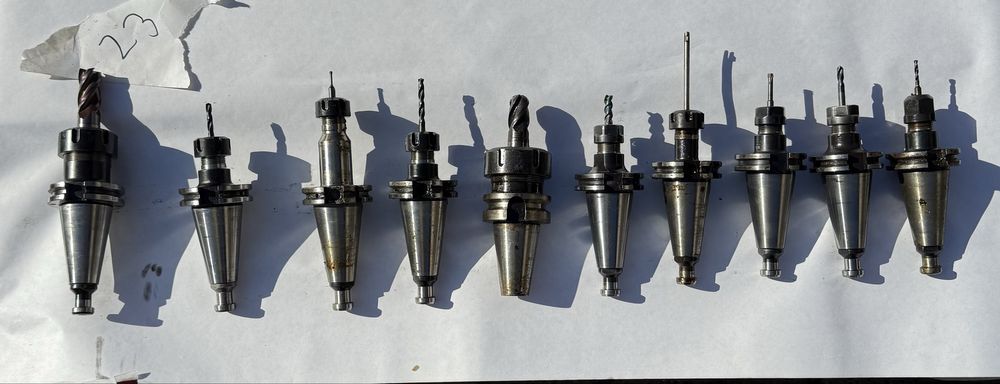 Zestaw oprawek SK40 ISO40 CNC 10 szt komplet