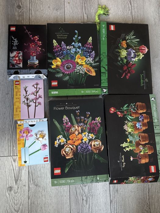 Lego botanicals квіти