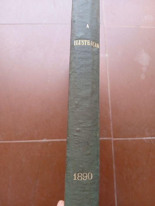 Revista "A Ilustração" — Volume Anual Completo de 1890