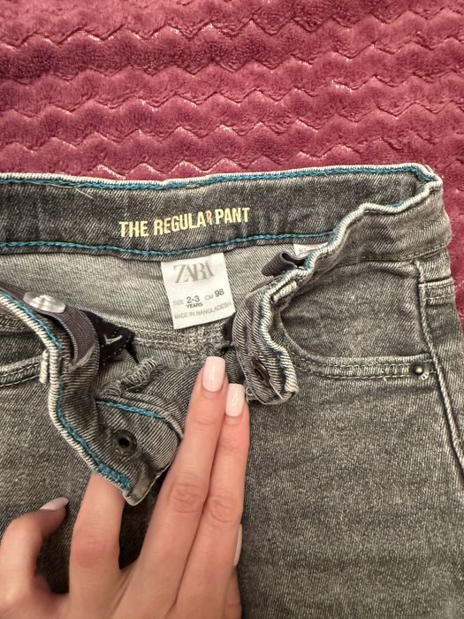 Джинси Zara сірі 98см
