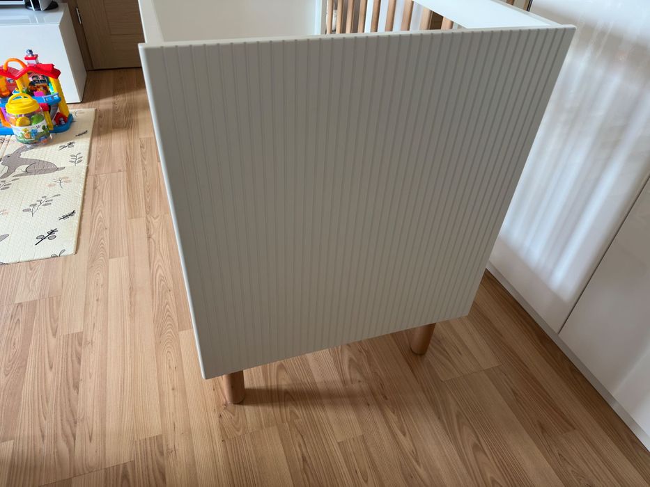 Łóżeczko Pinio Miloo białe 120x60