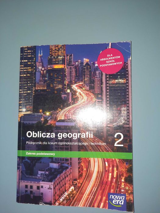 Ksiazka do geografi 2 klasa szkoly sredniej uzywana stan bardzo dobry