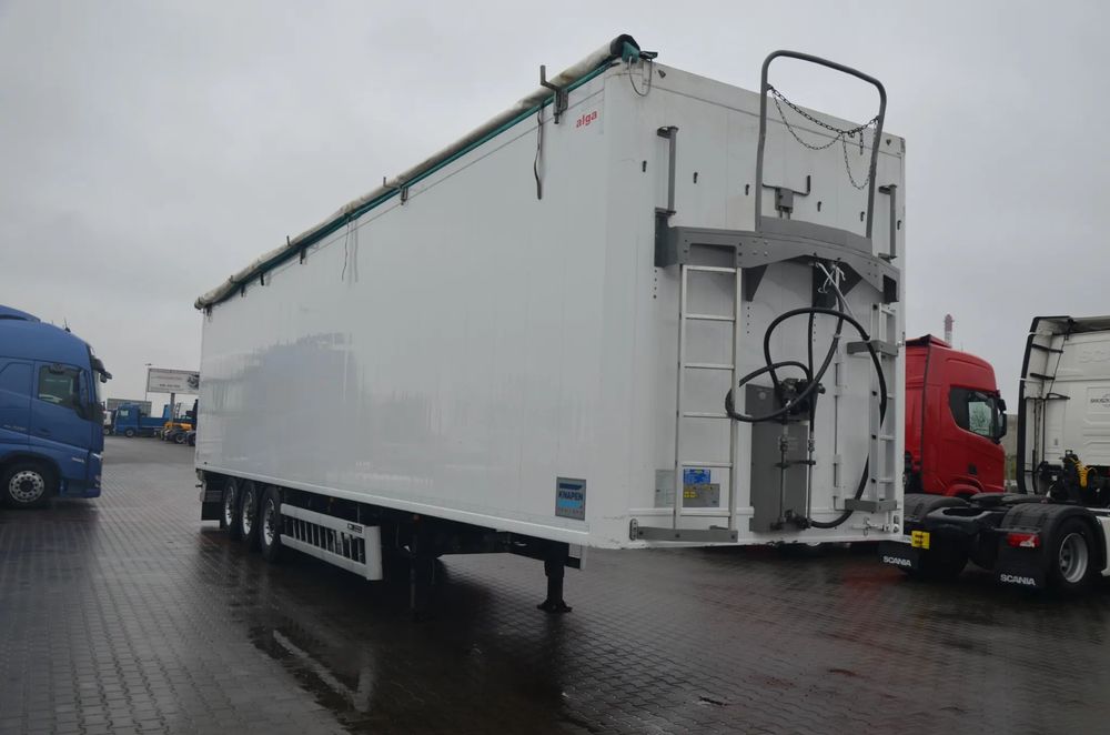 Knapen K100 / RUCHOMA PODŁOGA / WALKING FLOOR / OŚ PODNOSZONA / WABCO / DE 1082
