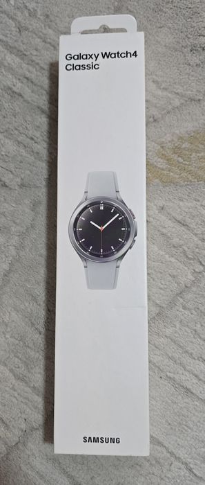 Samsung Galaxy Watch 4 Classic 46mm Bluetooth – Silver (Como Novo)