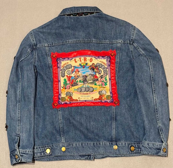 Kurtka jeansowa Etro roz. 46