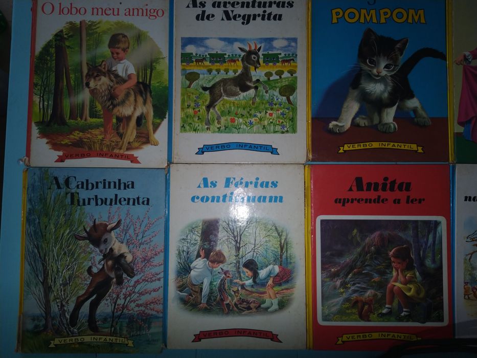 Livros da Anita antigos
