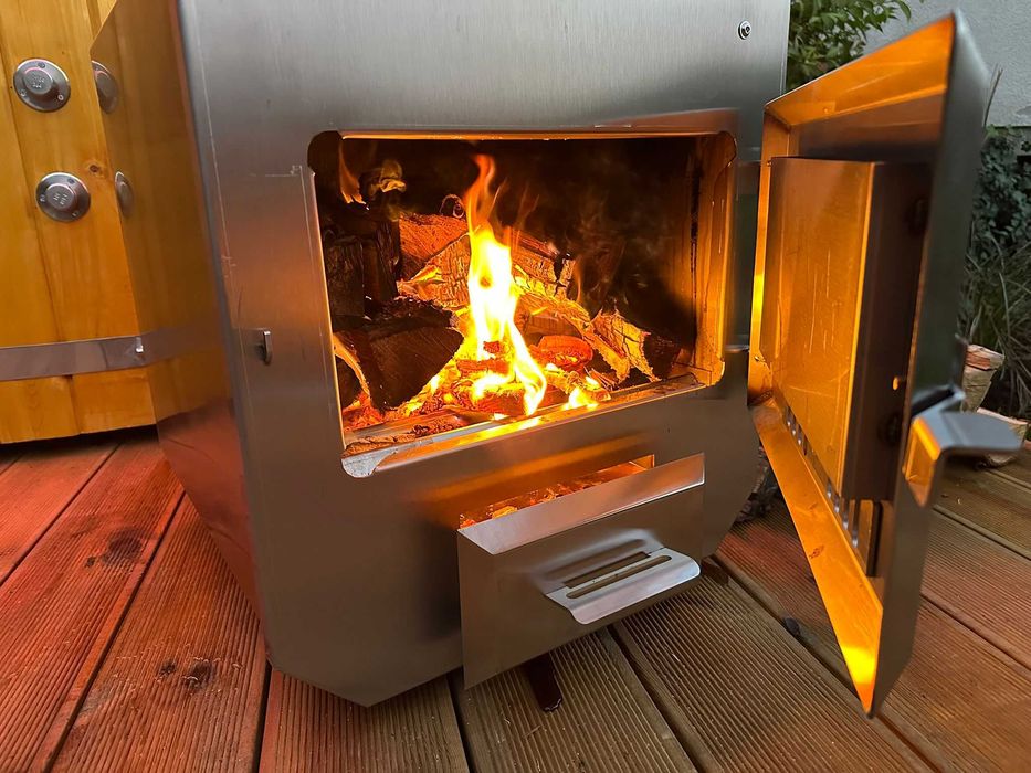 Wydajny Piec nierdzewny do balii basenu jacuzzi na drewno