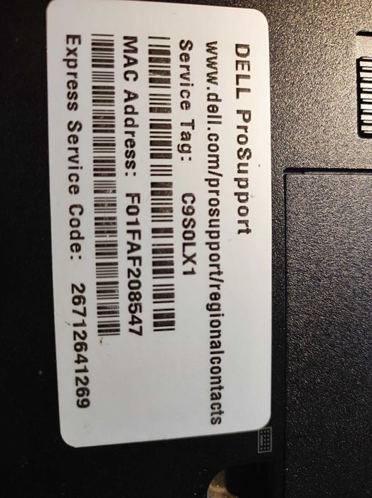 Laptop DELL ProSupport