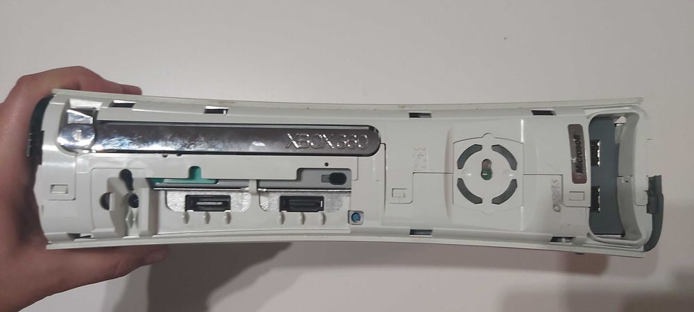 Consola Microsoft Xbox 360 Branca XBOX360 Phat Fat -Avariada