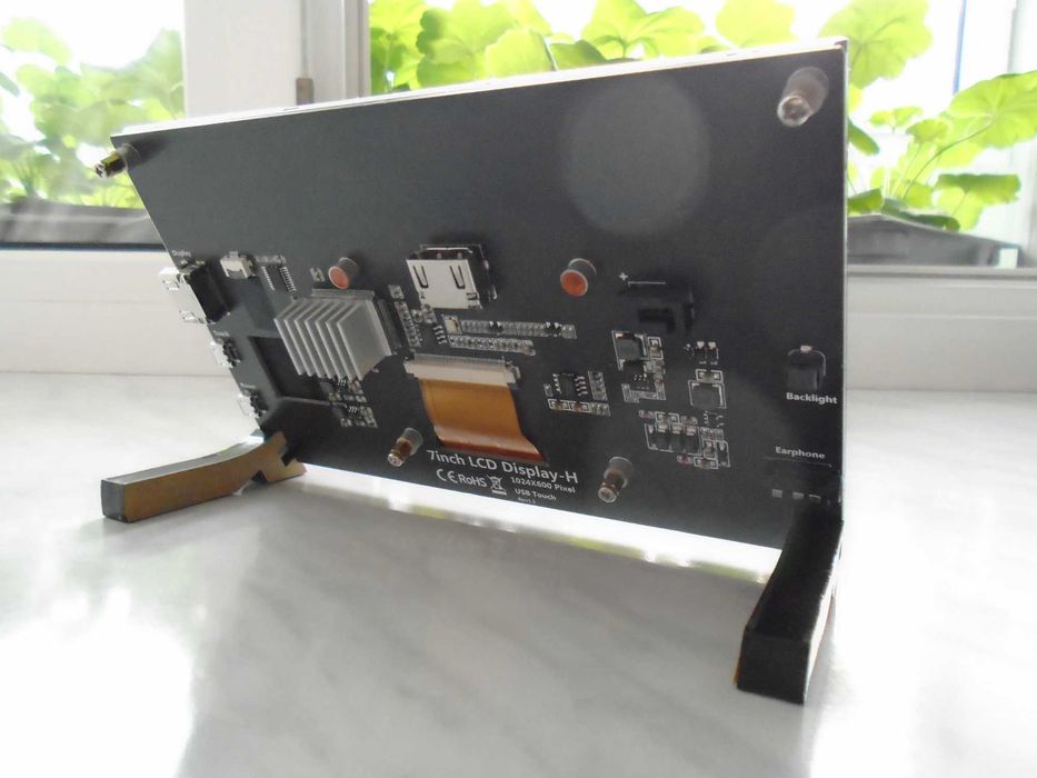 7-дюймовый сенсорный экран IPS 1024x600 HD ЖК-дисплей HDMI