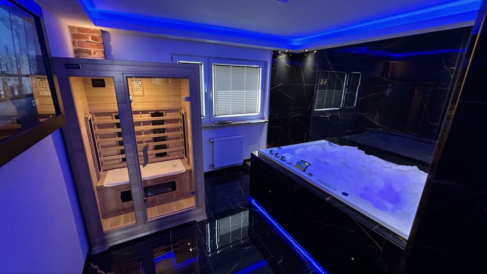 Apartamanet z Jacuzzi i Sauna