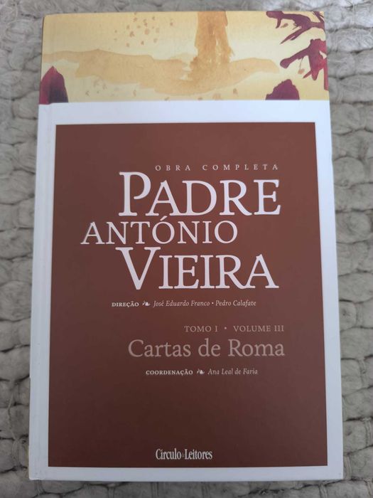 Livro "Cartas de Roma" de Padre António Vieira
