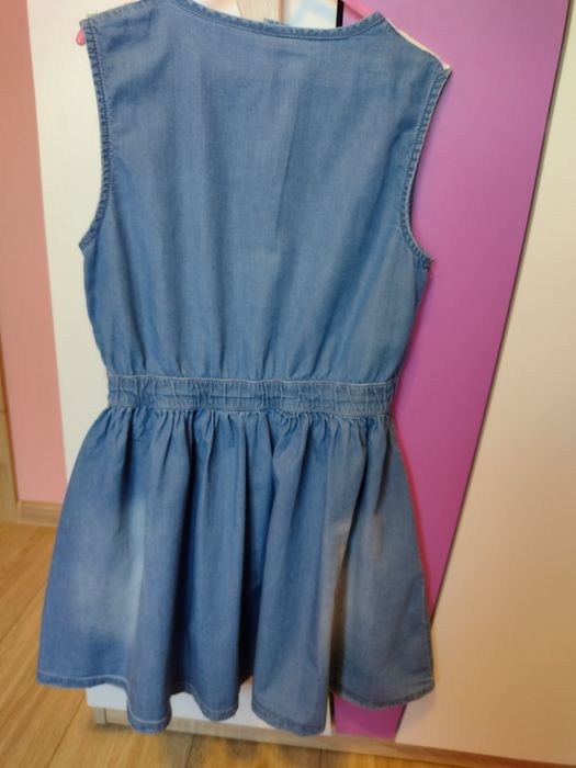 Sukienka jeansowa 140
