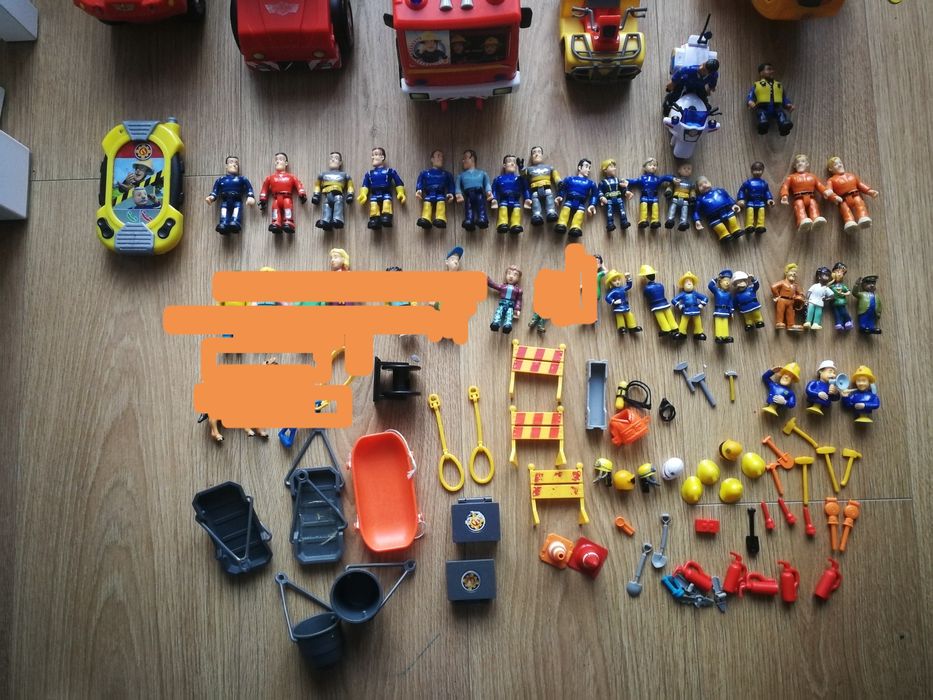 Strażak Sam - duży zestaw figurek i pojazdów