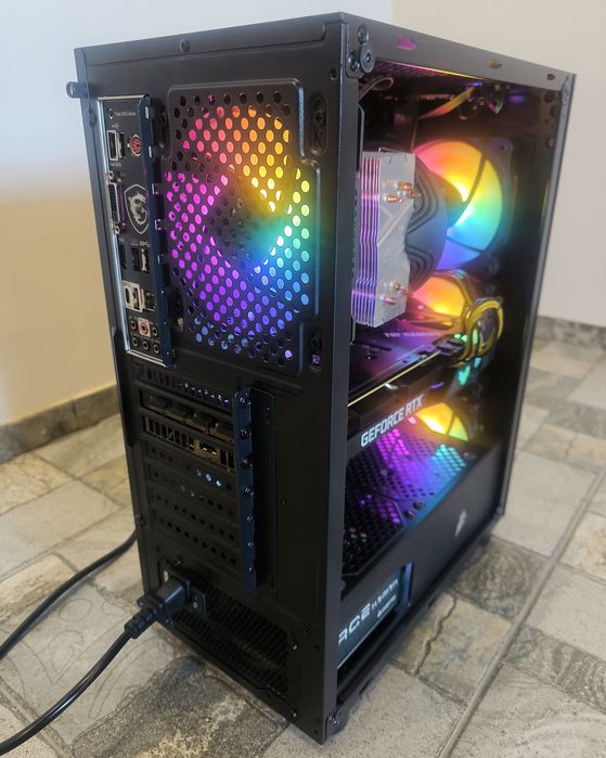 Компʼютер Ryzen 5 5600x, RTX3070, Kingston Fury 16gb, MSI B450