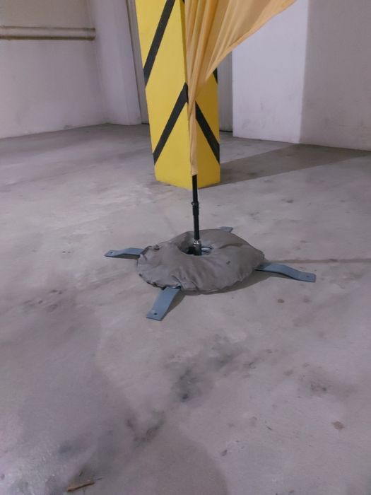 Base para flying banner