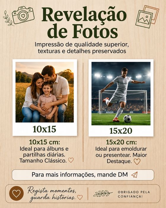 Revalacao de fotos
