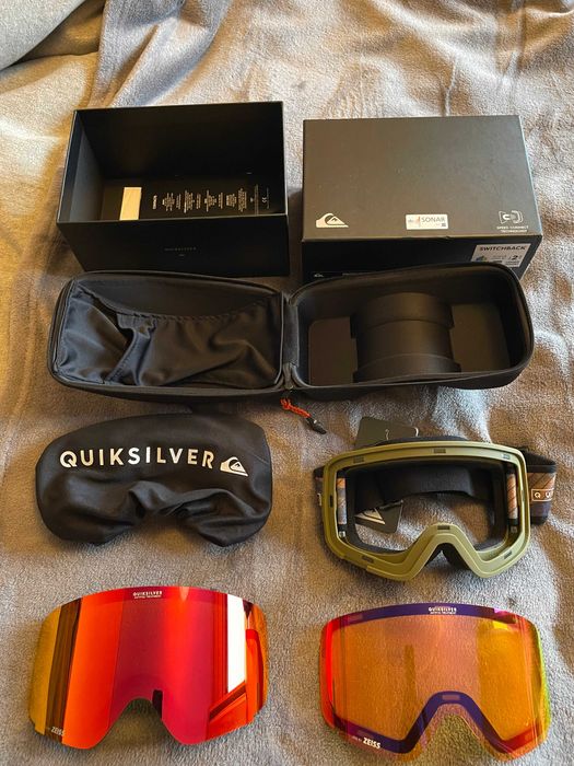 QuikSilver switchback NOVO Ski Neve Snowboard
