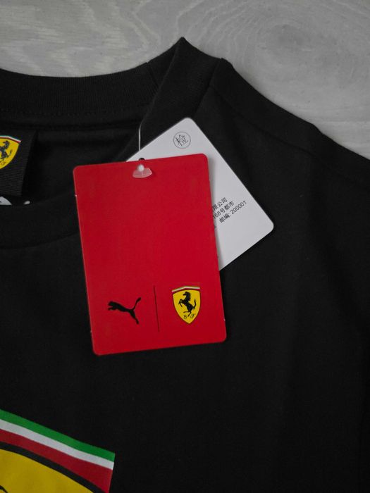 koszulka Scuderia Ferrari, puma, F1, Formula 1, big shield, S
