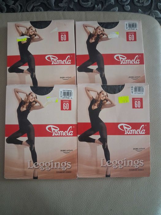 4 × Legginsy  nowe damskie  60 Den