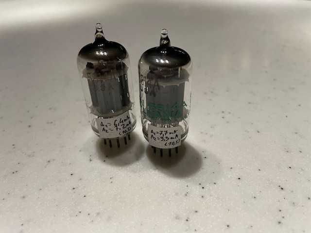 Lampy elektronowe ECC82 SYLVANA