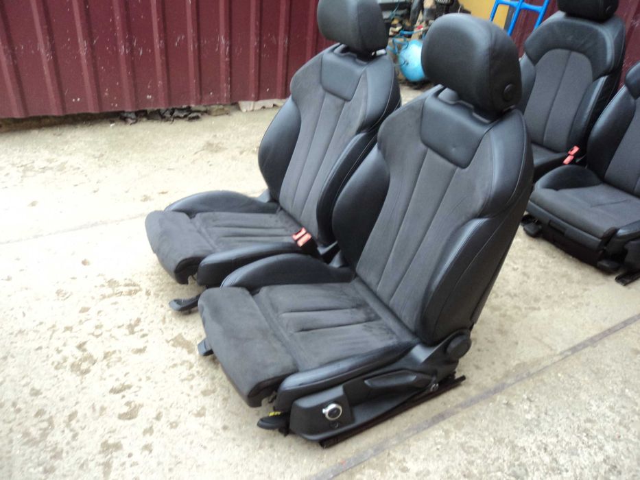 Ауді А4-Б9 S-Line електрика сидіння audi a4 b9 шкіра алькантара дивани