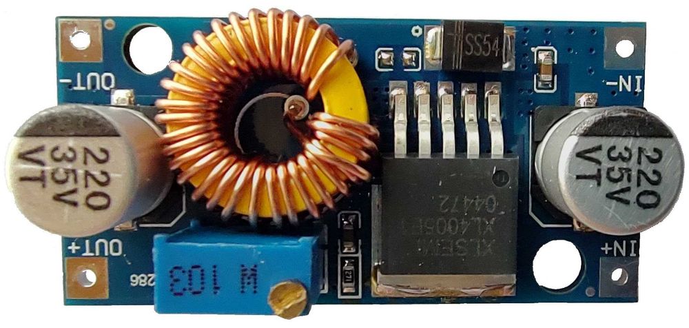 DC-DC универсальный преобразователь XL4005-5A-Modul (комплект из 10шт)