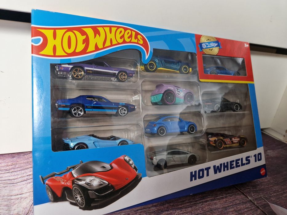 Resoraki hot wheels 10 szt