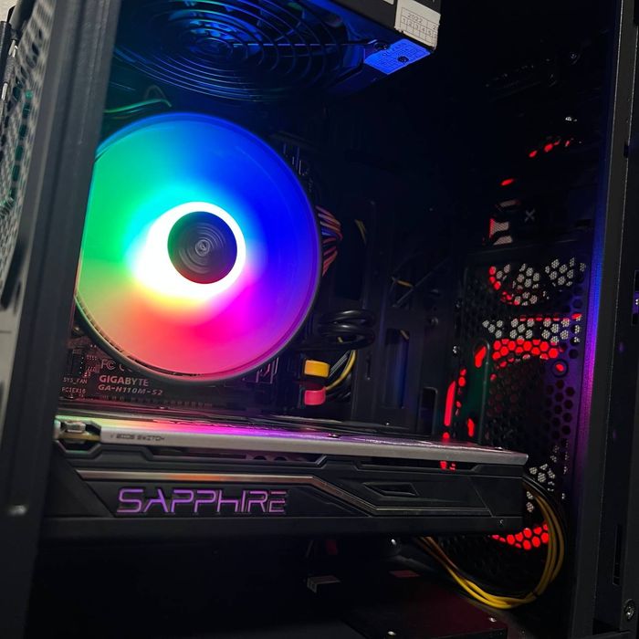 Игровой компьютер | i7 7700 | Sapphire RX 580 8GB | 16gb | SSD 512 l