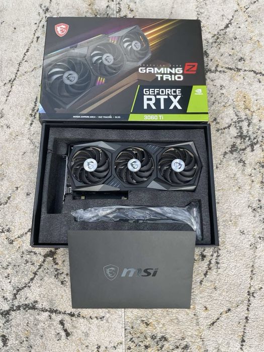 Відеокарта MSI GeForce RTX 3060 TI GAMING Z TRIO