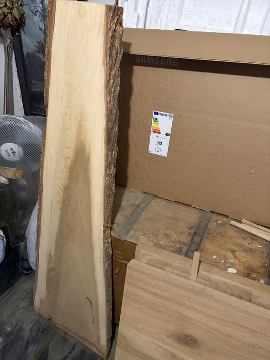 Blat debowy 147/ 35  szer 2 cm