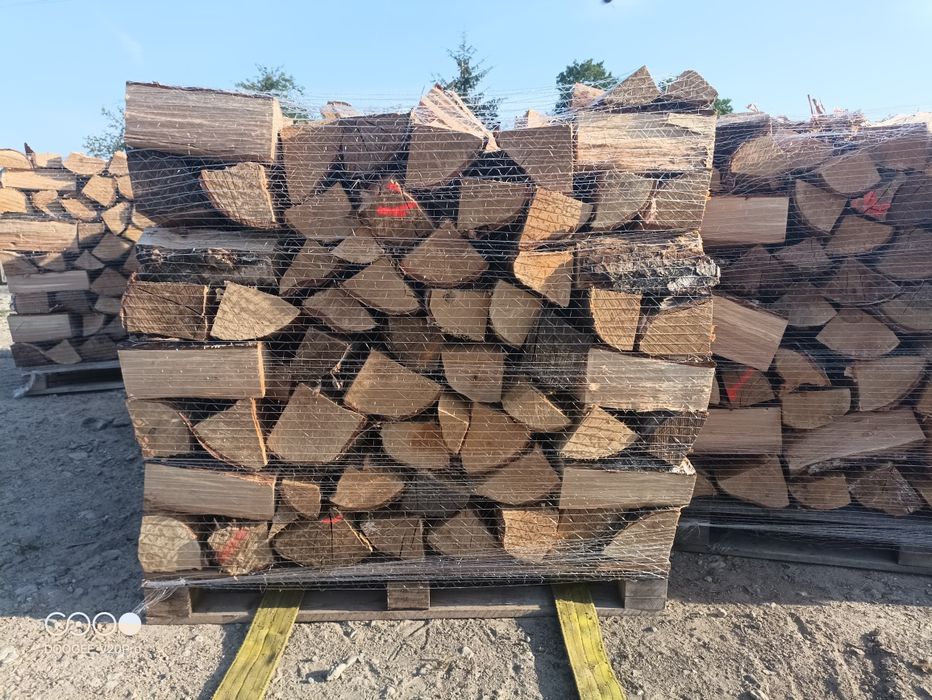 Drewno kominkowe opałowe Sosna Olcha Brzoza Dąb Akacja Klon