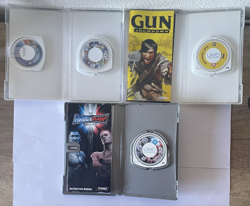 Lote 7 Jogos PSP Completo