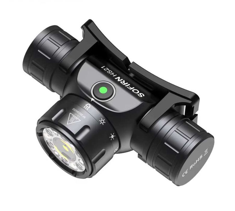 SOFIRN HS21\SFT40-2200lm-230m\RED-light\IP66\USB-C\в комплекті з АКБ