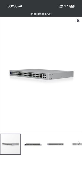 Switch Ubiquiti US 48 gen 1 ports 2 SFP 10Gb