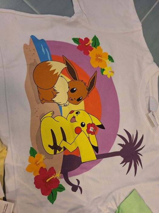 Paczka ubrań (zara, primark ) pokemon , stitch