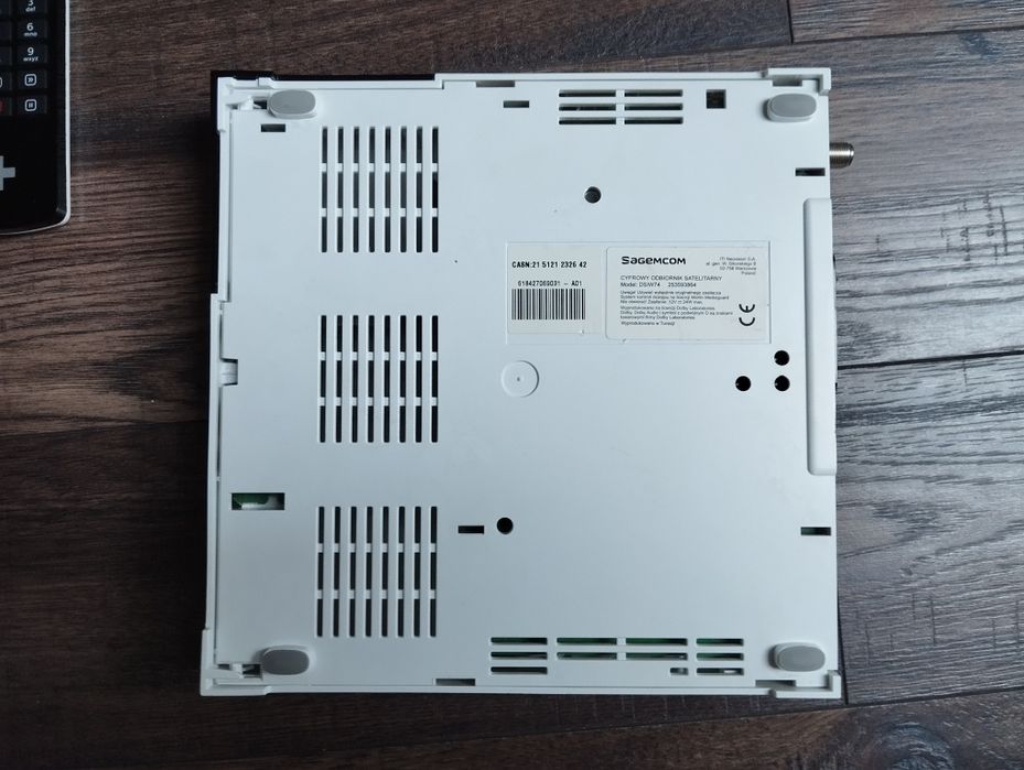 Dekoder tv satelitarnej NC + Sagem DSIW74